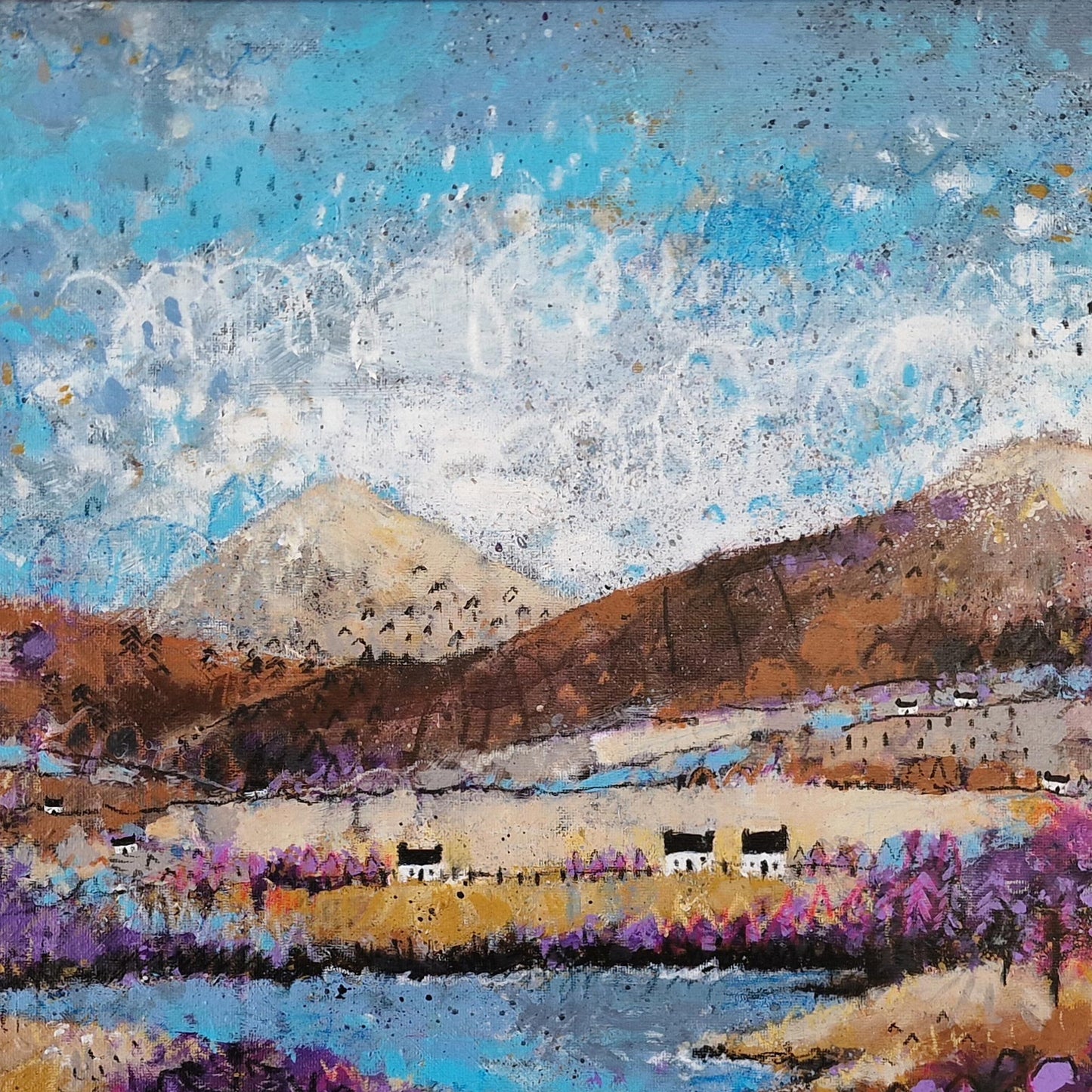 Alison From No.3 Spends Every Birthday Climbing These Munros | Acrylic & Crayon