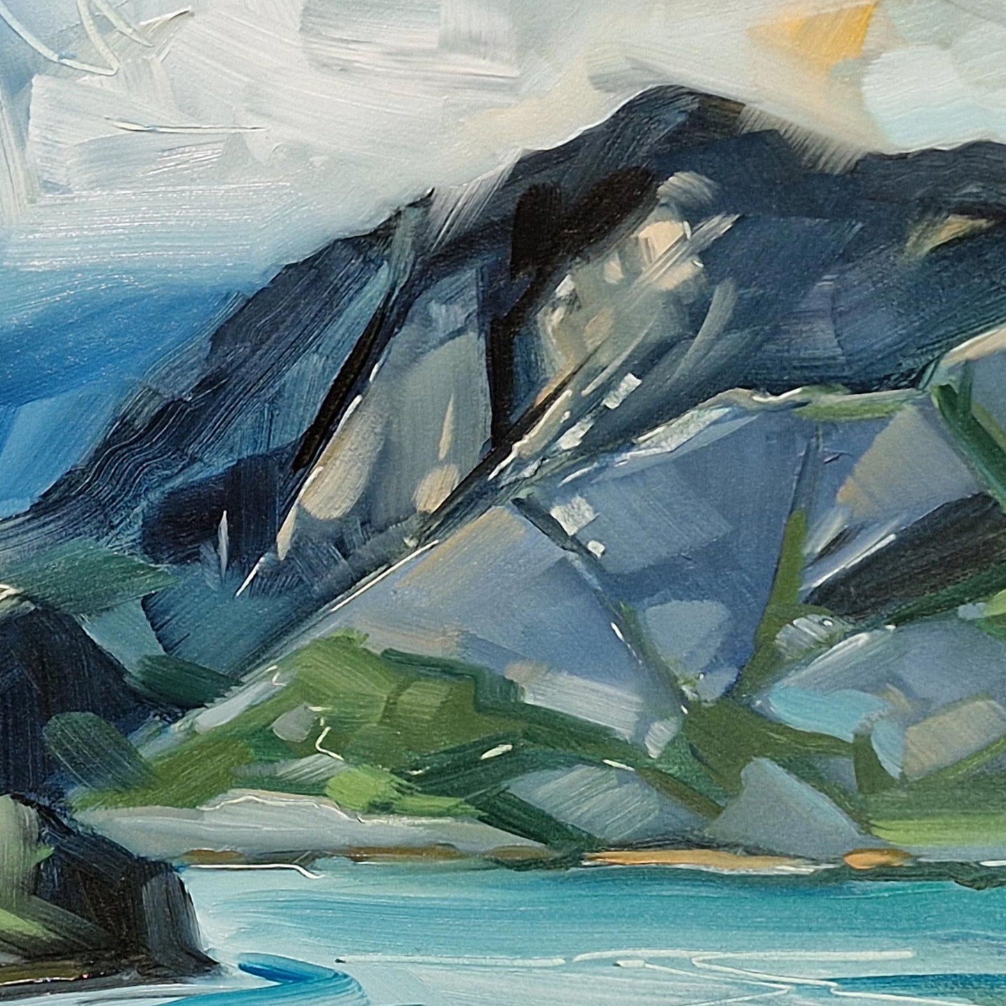 Approaching Skye I | Oil