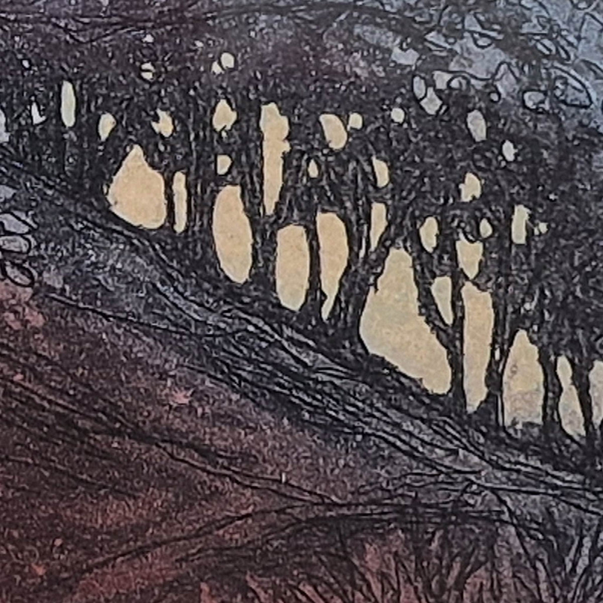 Autumnal 3/25 | Aquating Etching