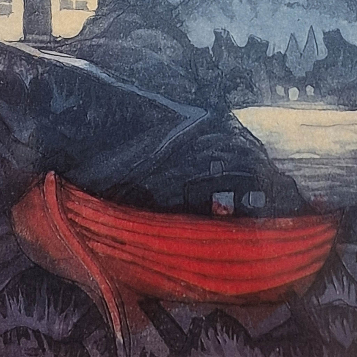 Big Boat 16/25 | Aquatint Etching