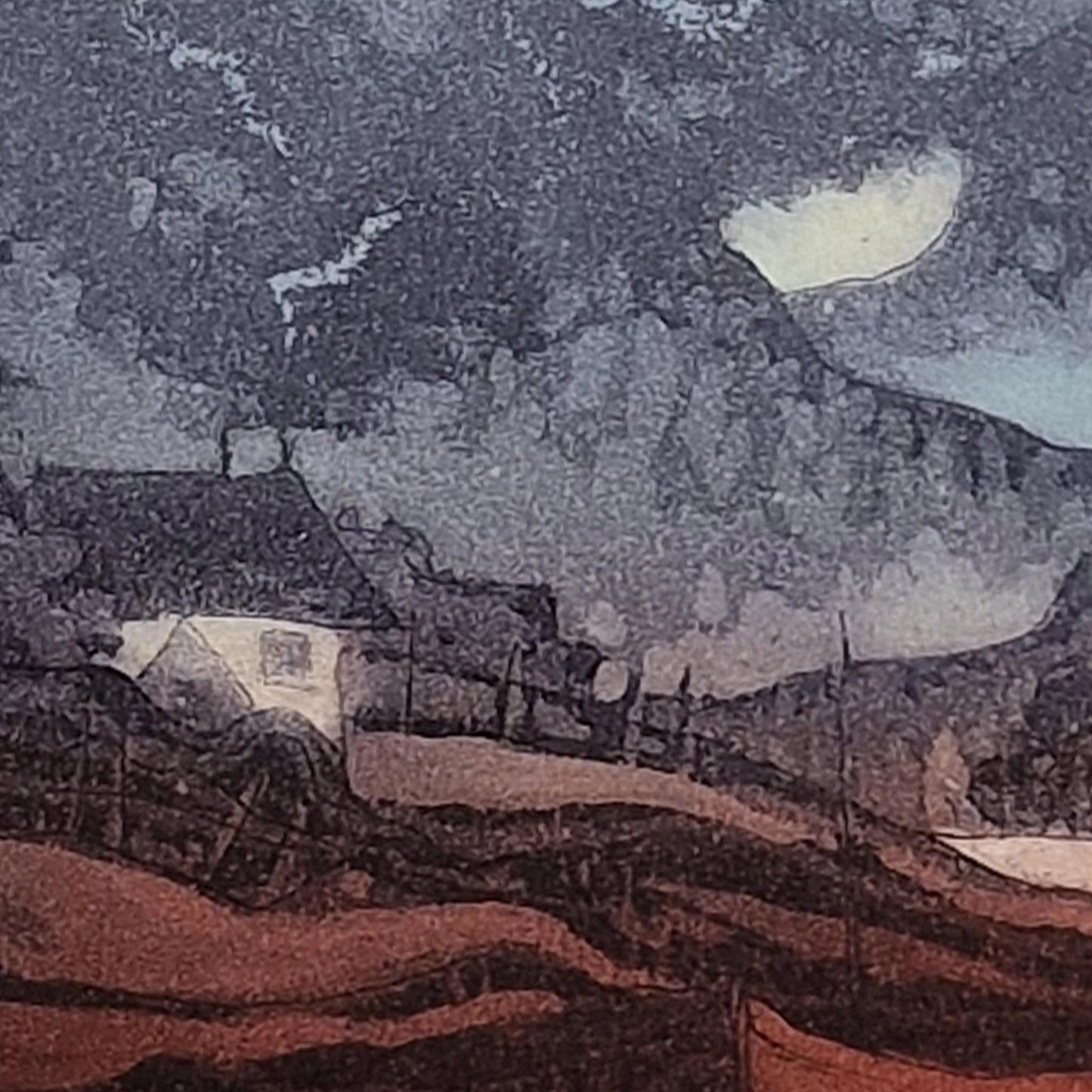 By The Loch 9/25 | Aquatint Etching