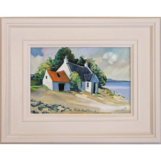 Coastal Cottage | Oil on Canvas