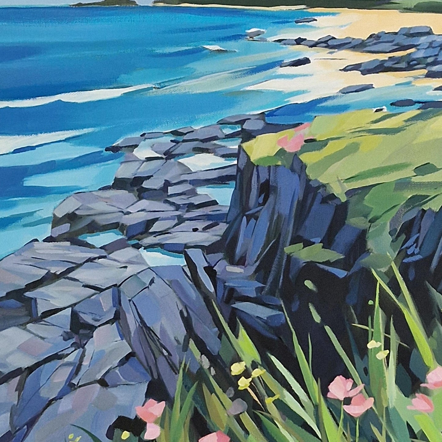 Coastal Flora | Oil on canvas