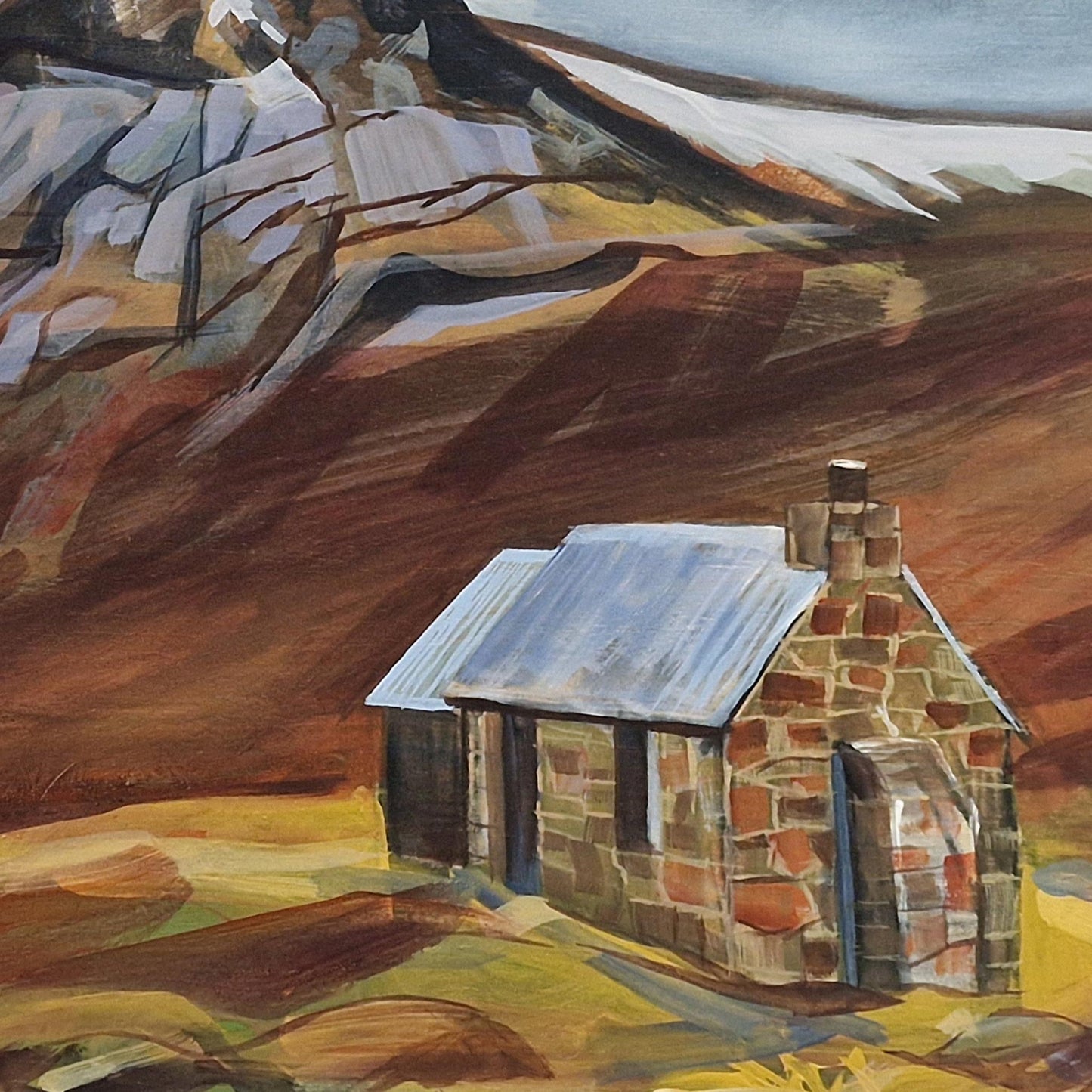 Corrour Bothy | Acrylic