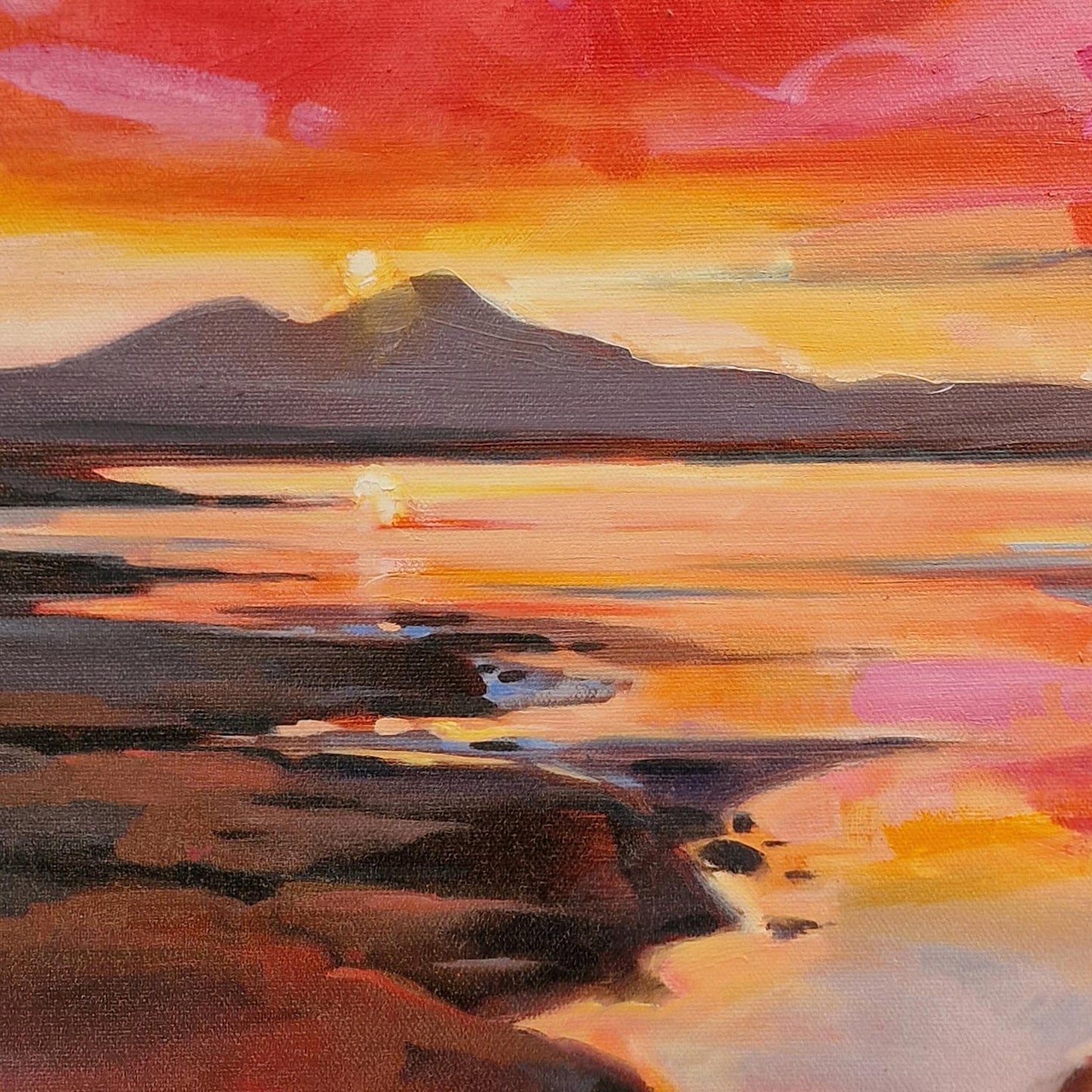 Cuillin Sunset | Oil