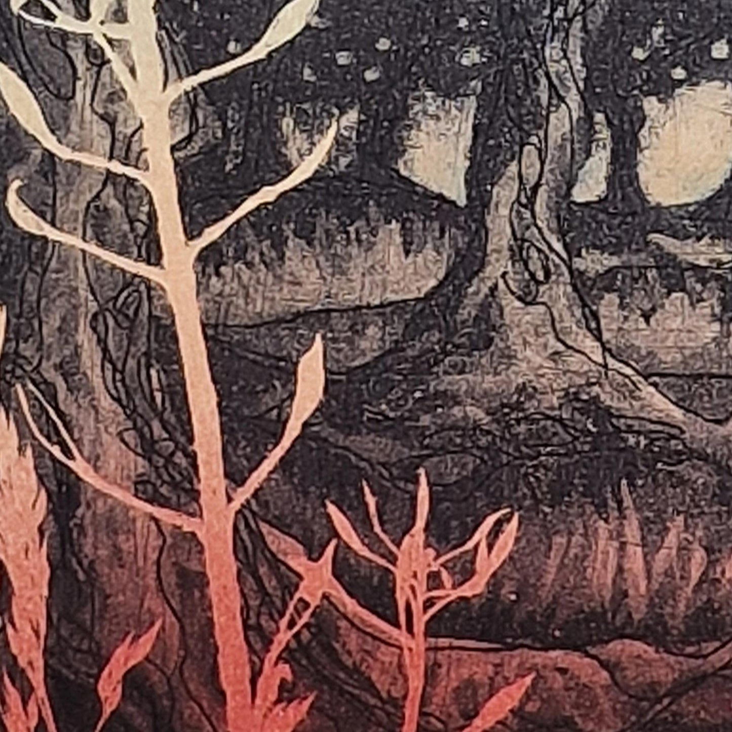 Dark Wood 1/50 | Aquatint Etching