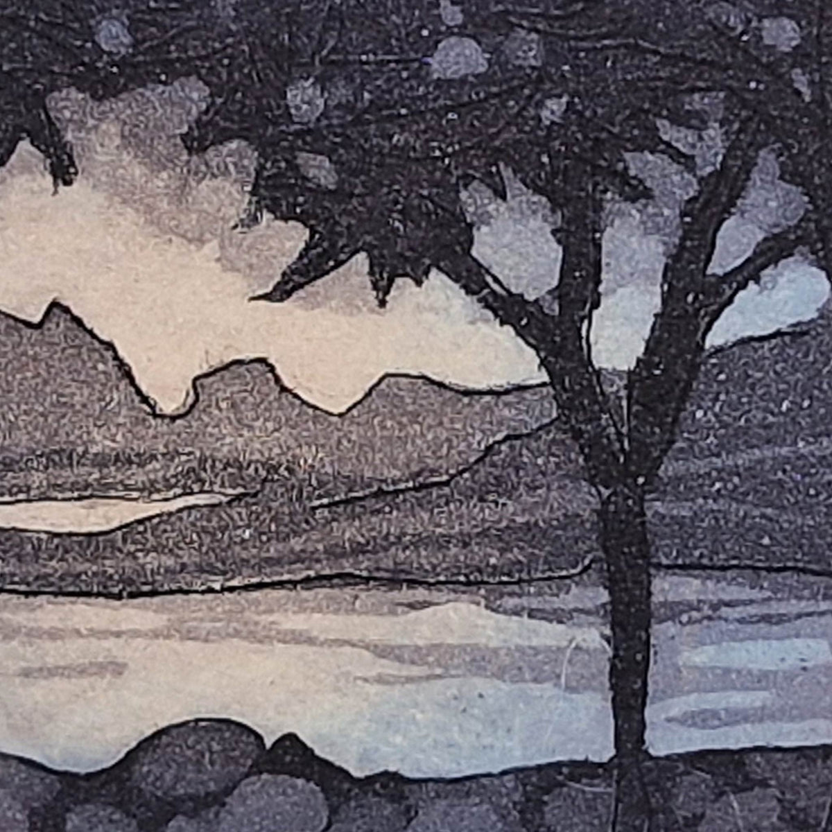 Distant Loch 3/25 | Aquatint Etching