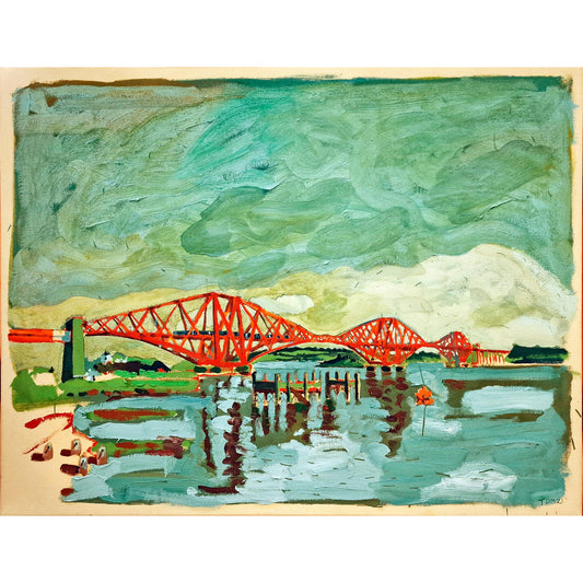 Forth Rail Bridge | Oil on Canvas