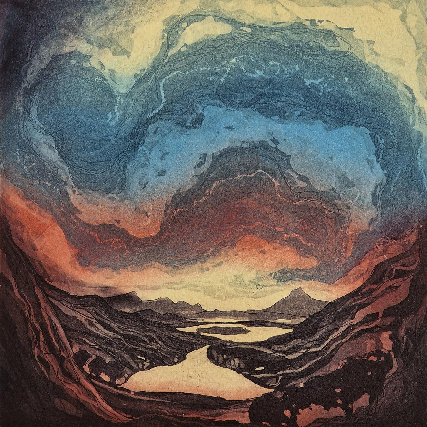 Gathering Storm 10/50 | Aquatint Etching