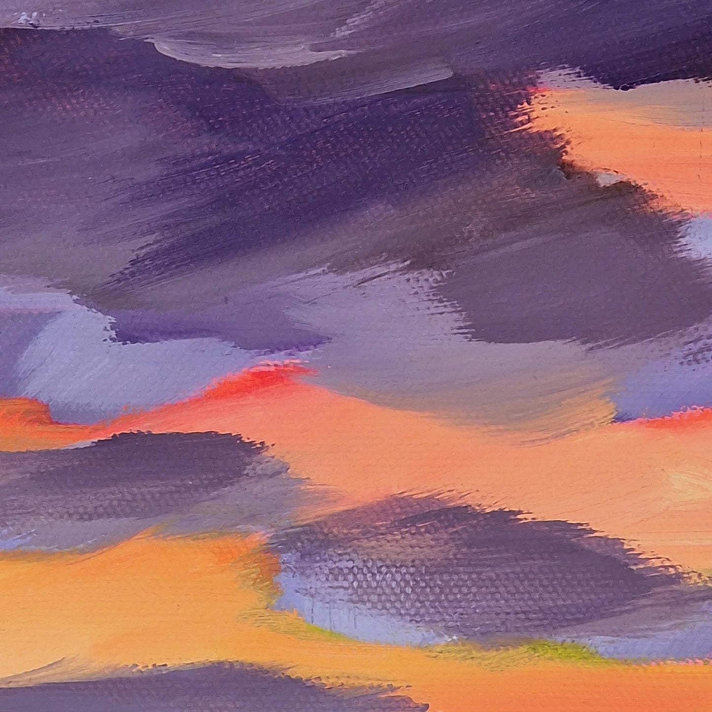Hebridean Sunset 2 | Acrylic on Canvas