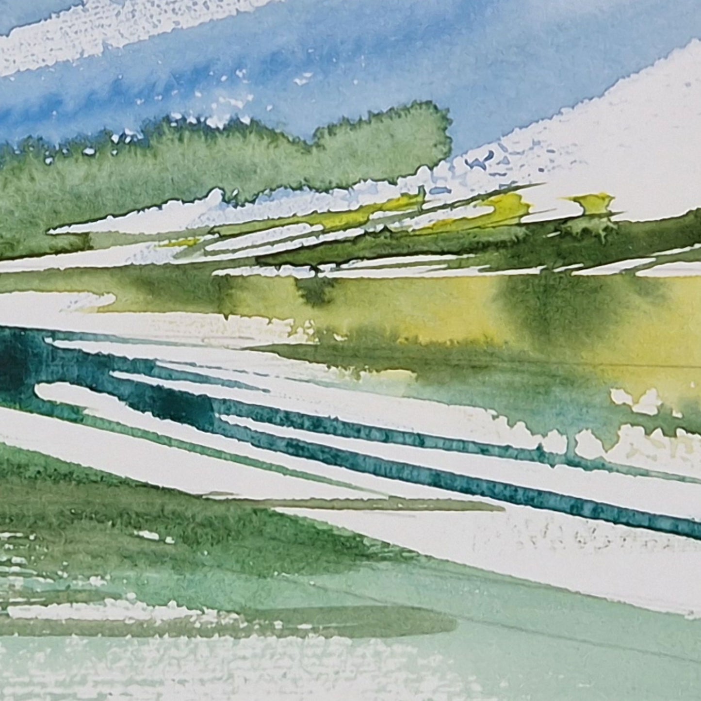 Light on the River | Mixed Media