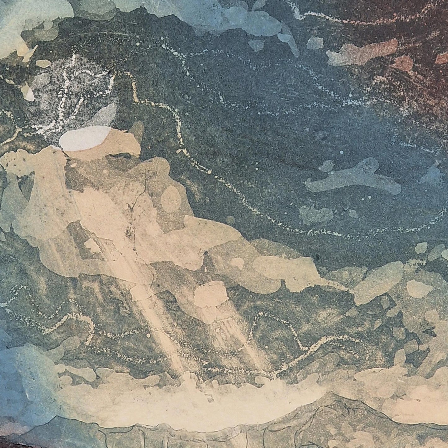 Lochnagar, Passing Storm 17/25 | Aquatint Etching