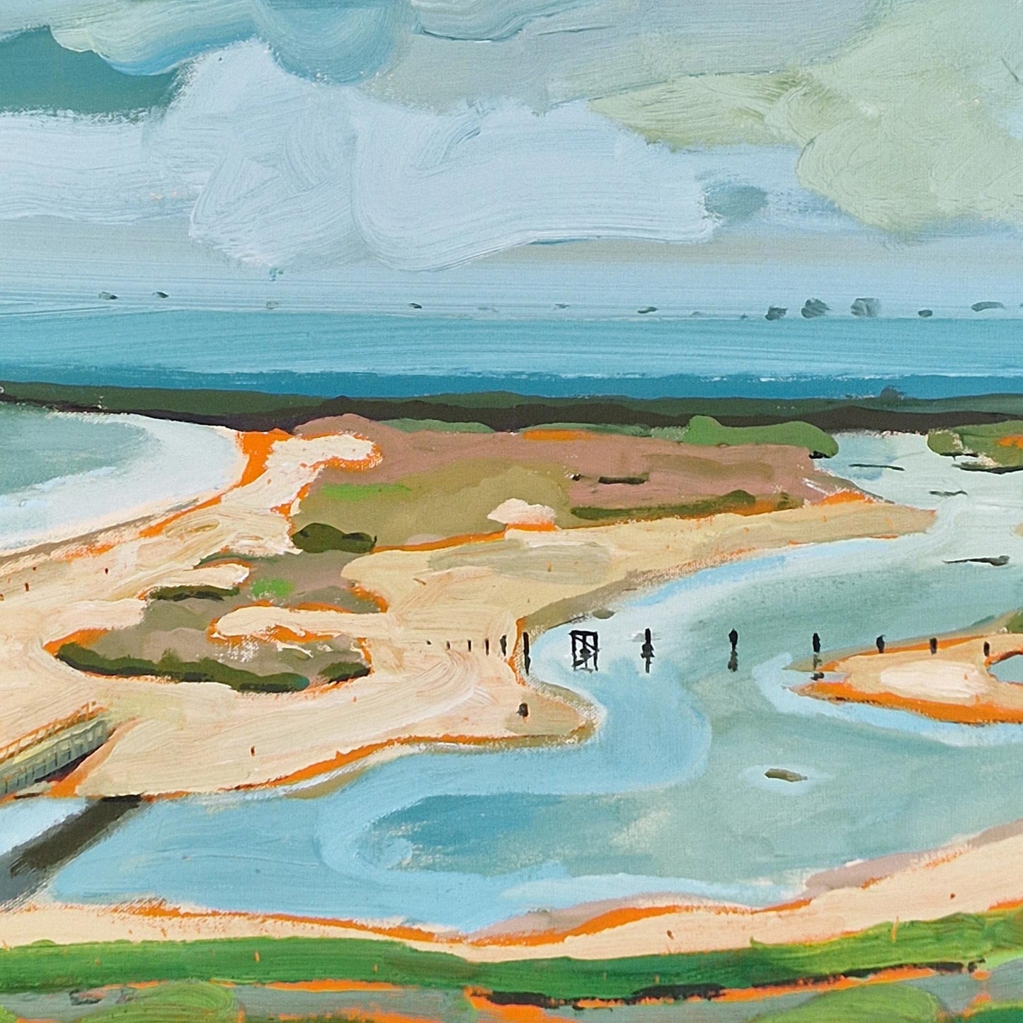 Lossie Mouth | Oil on Canvas