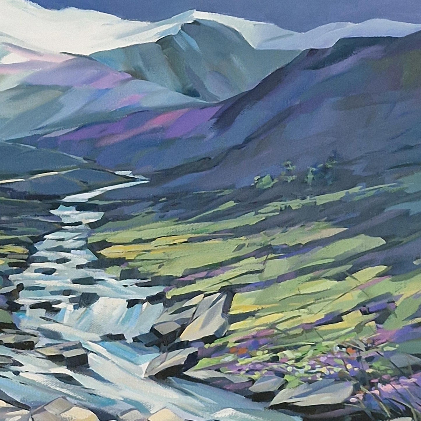 Mountain Burn | Oil on Canvas