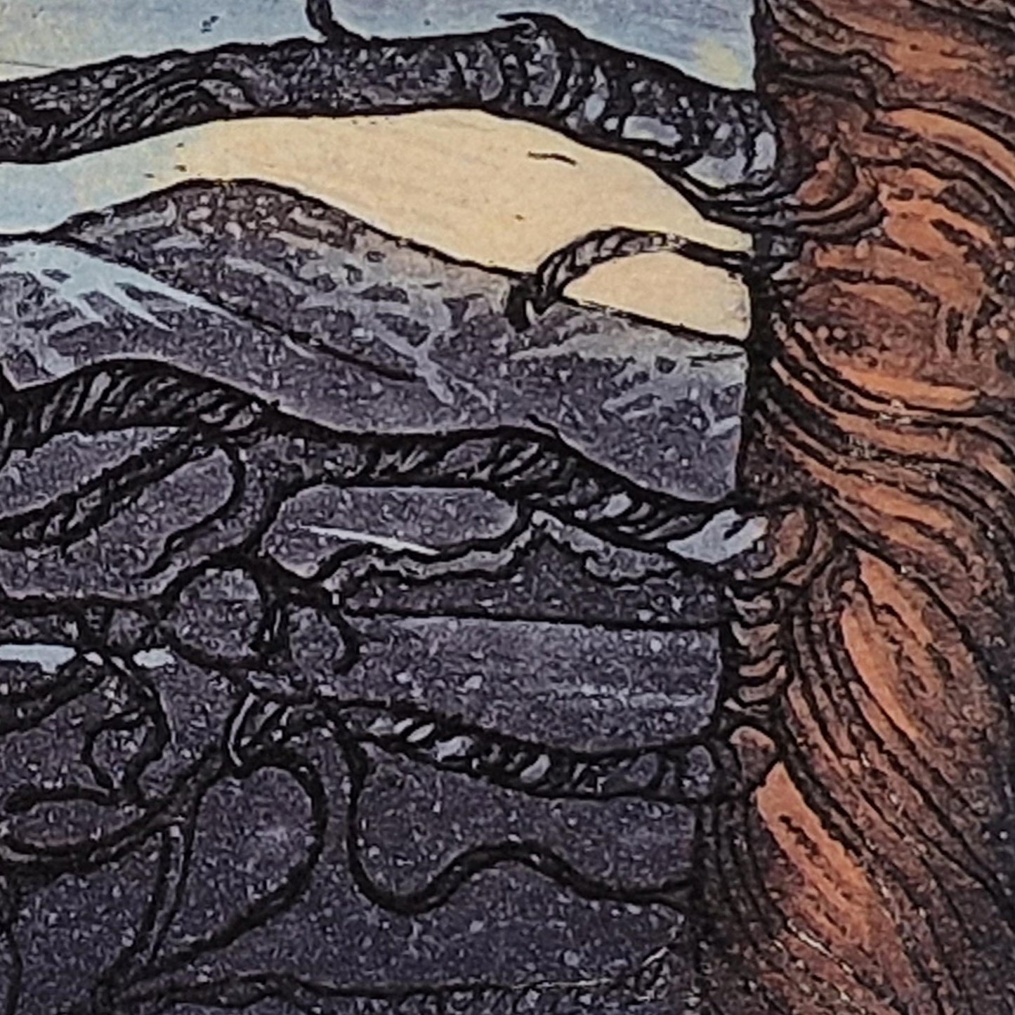 Pine 23/25 | Aquatint Etching