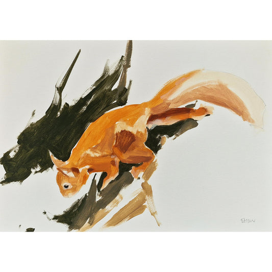 Scampering | Oil