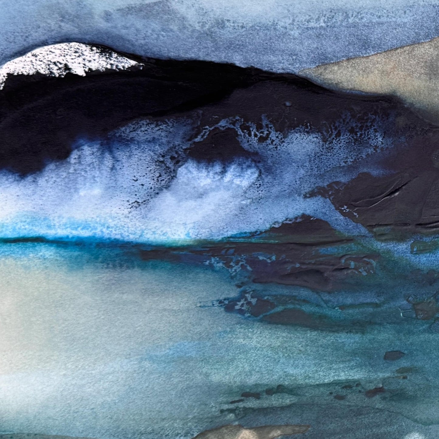 The Power of the Tide | Watercolour
