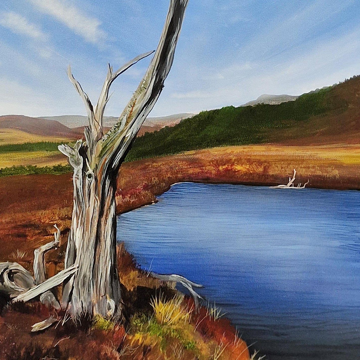Wee Loch 2 | Acrylic on Canvas