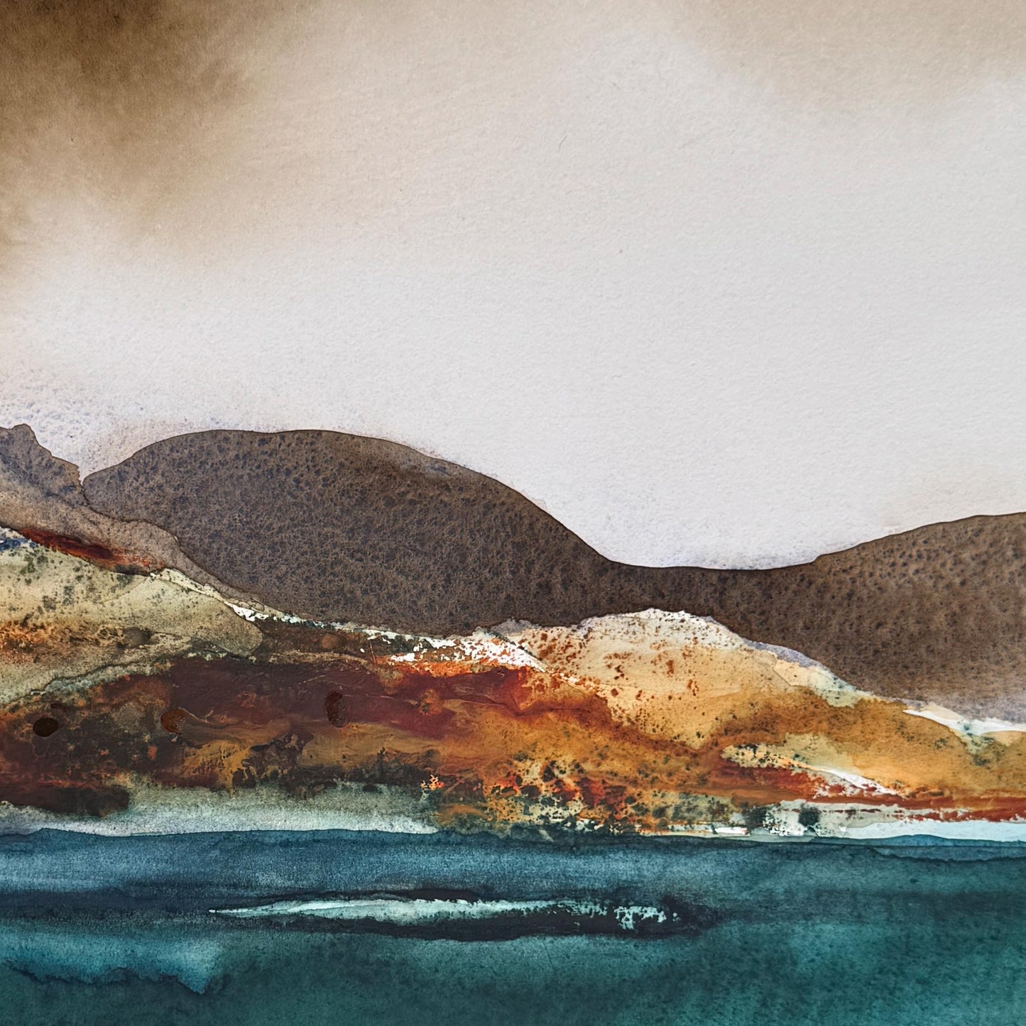 West Coast Loch | Watercolour