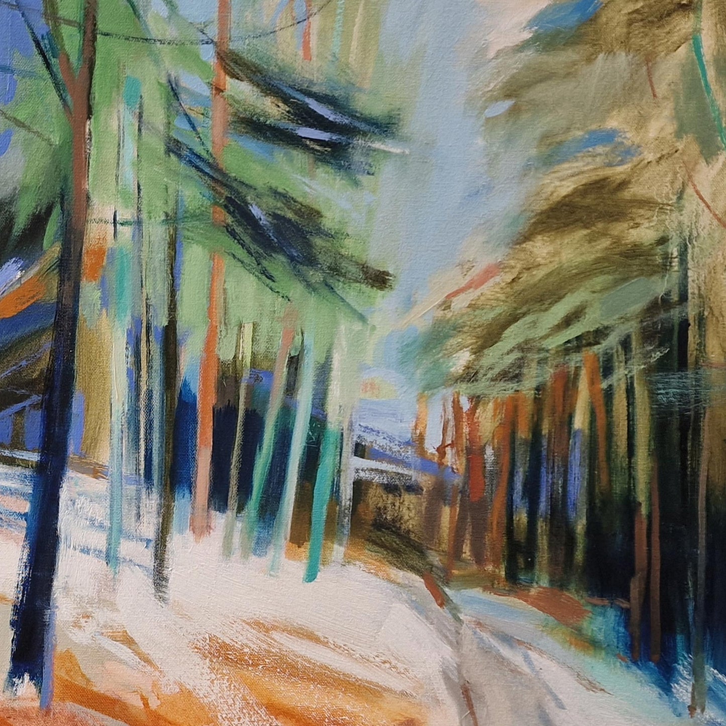 West Drive | Oil on Canvas