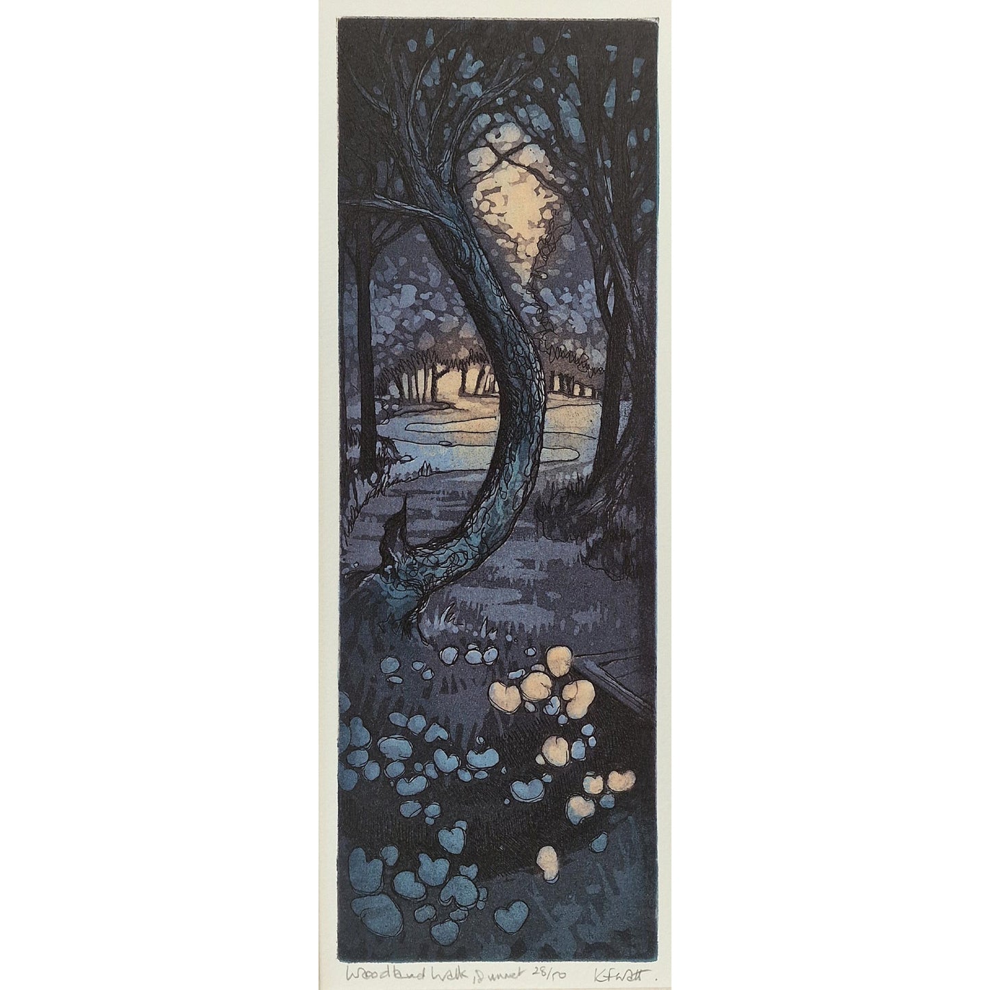 Woodland Walk, Dunnet 28/50 | Aquatint Etching