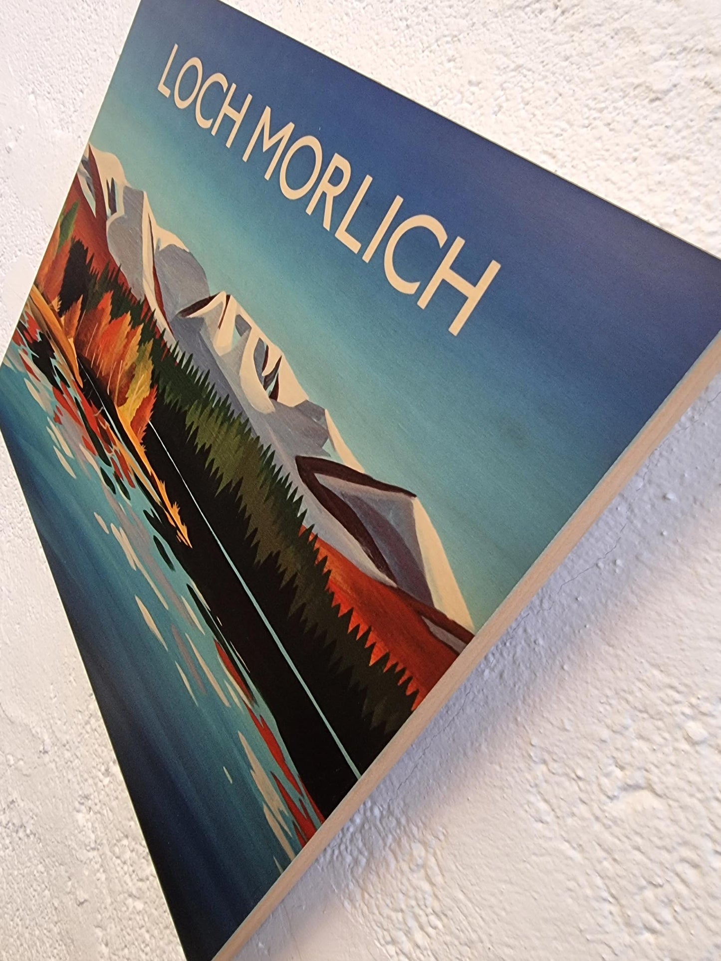 Loch Morlich Beach | Maple Print