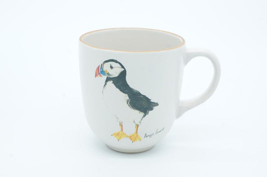 Puffin Chunky Mug by Angus Grant Art