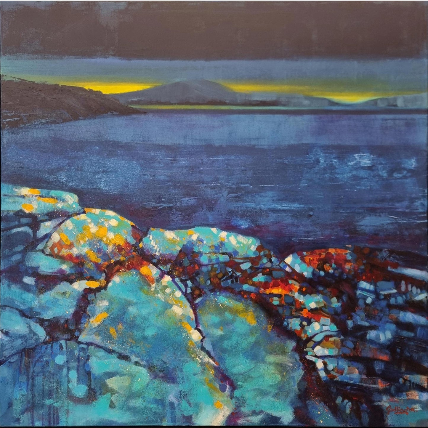 After the Rain, Sound of Barra | Acrylic