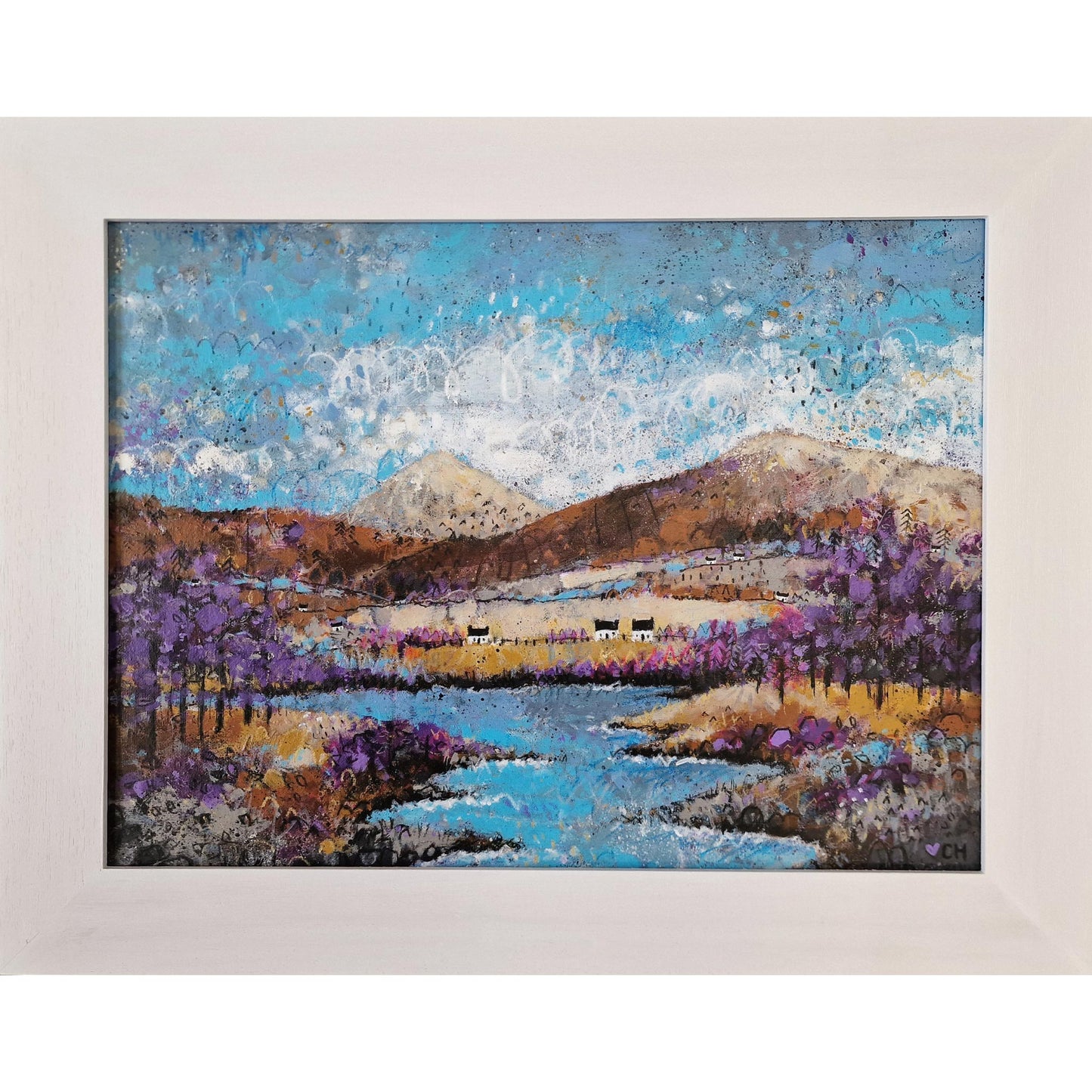 Alison From No.3 Spends Every Birthday Climbing These Munros | Acrylic & Crayon
