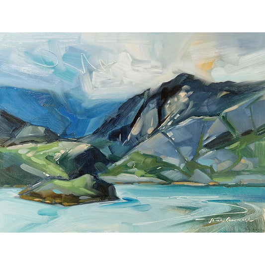Approaching Skye I | Oil