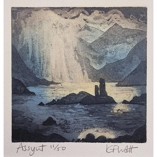 Assynt 11/50 | Aquatint Etching