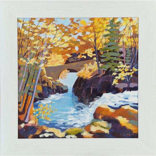 Autumn at the Hermitage | Acrylic on canvas