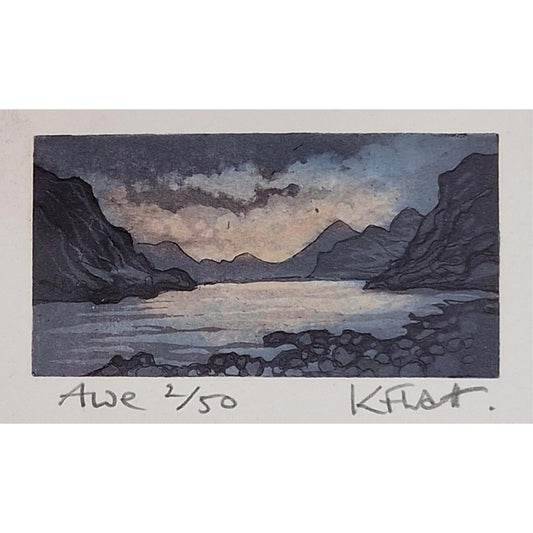 Awe 3/50 | Aquatint Etching