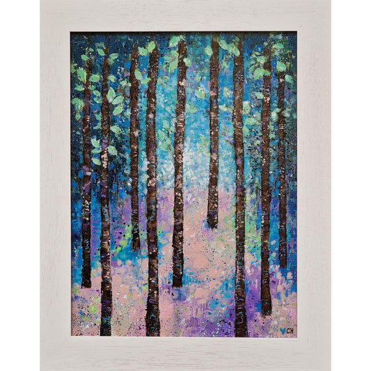 The Beaver Trail | Acrylic & Crayon