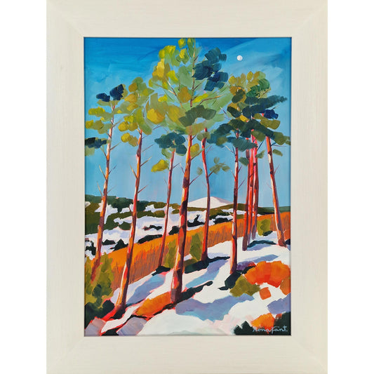 Ben More and Winter Pines | Acrylic on Canvas