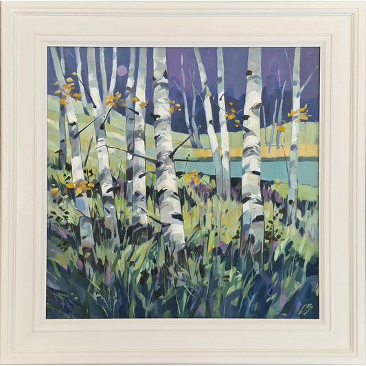 Birch Patterns | Oil on Canvas