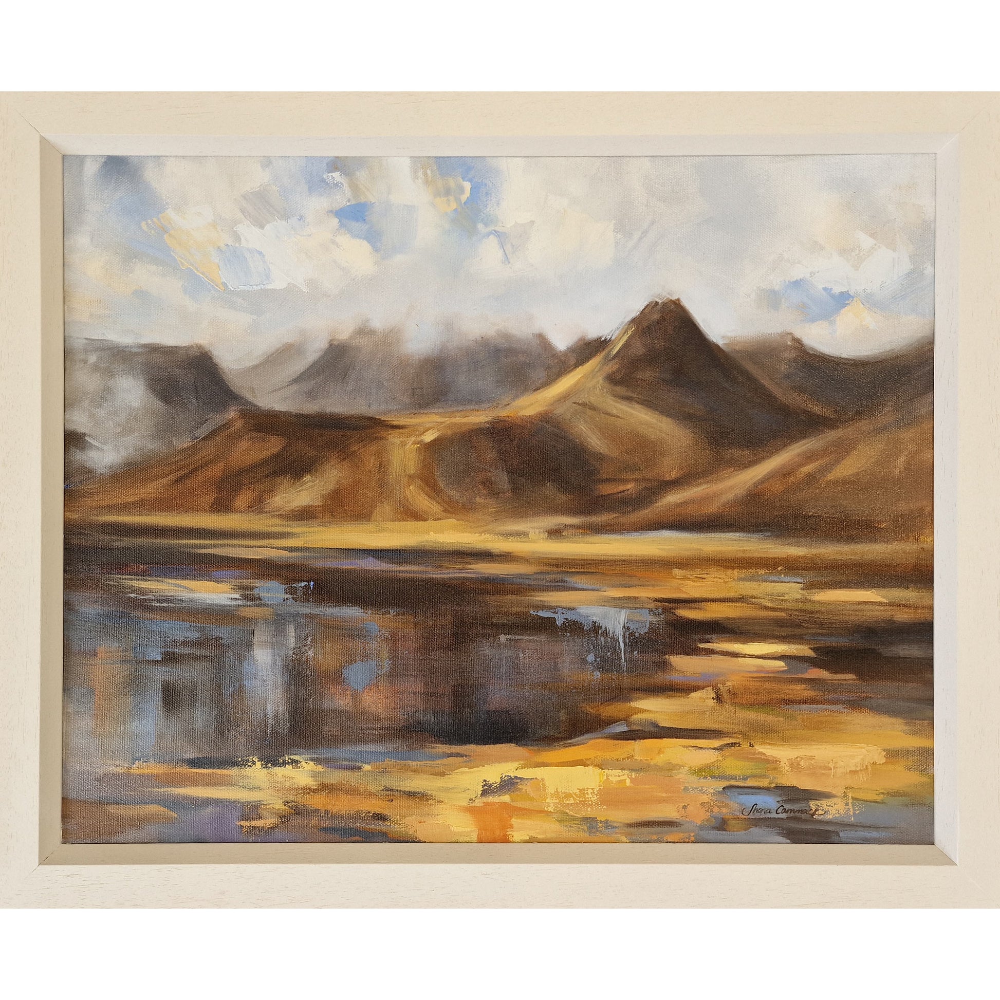 Bla Bheinn Appears painting by Shona Cammack