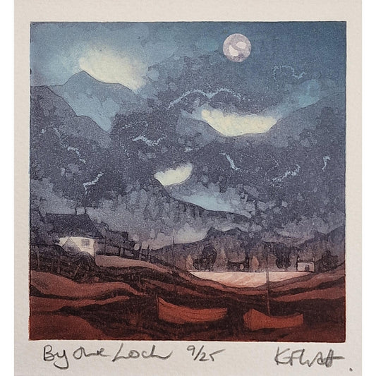 By The Loch 9/25 | Aquatint Etching