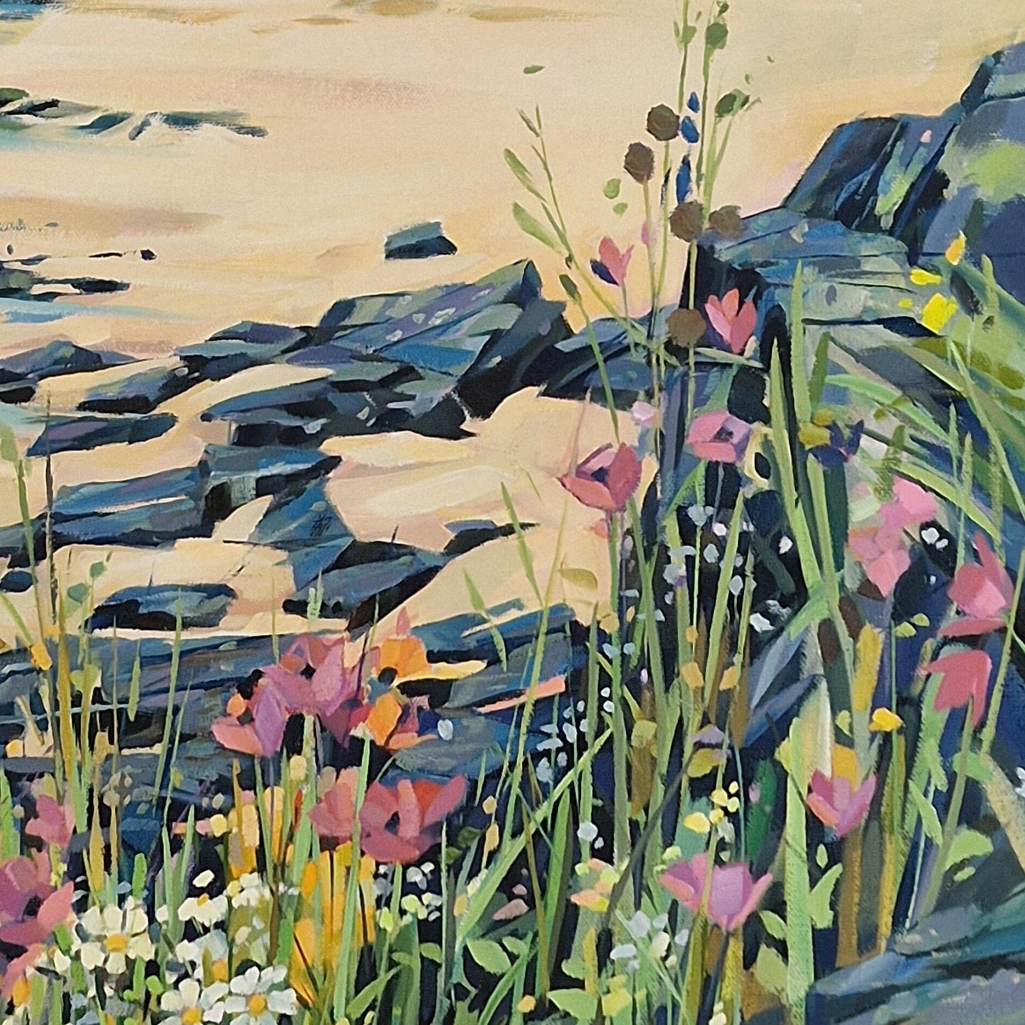 Coastal Vista | Oil on Canvas