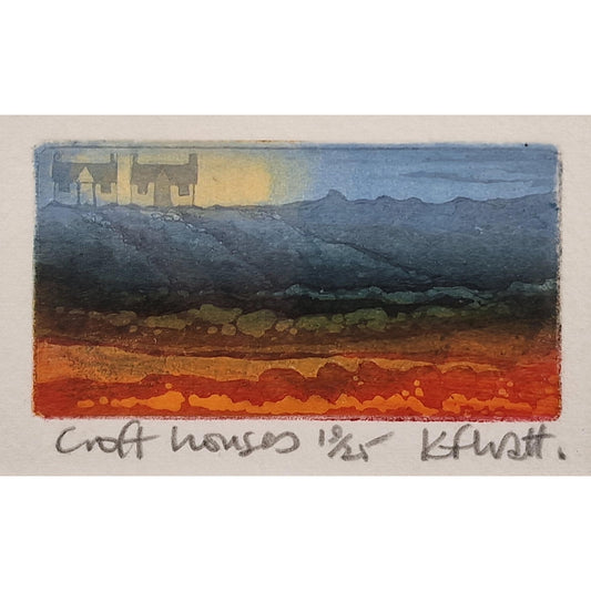 Croft Houses 19/25 | Aquatint Etching