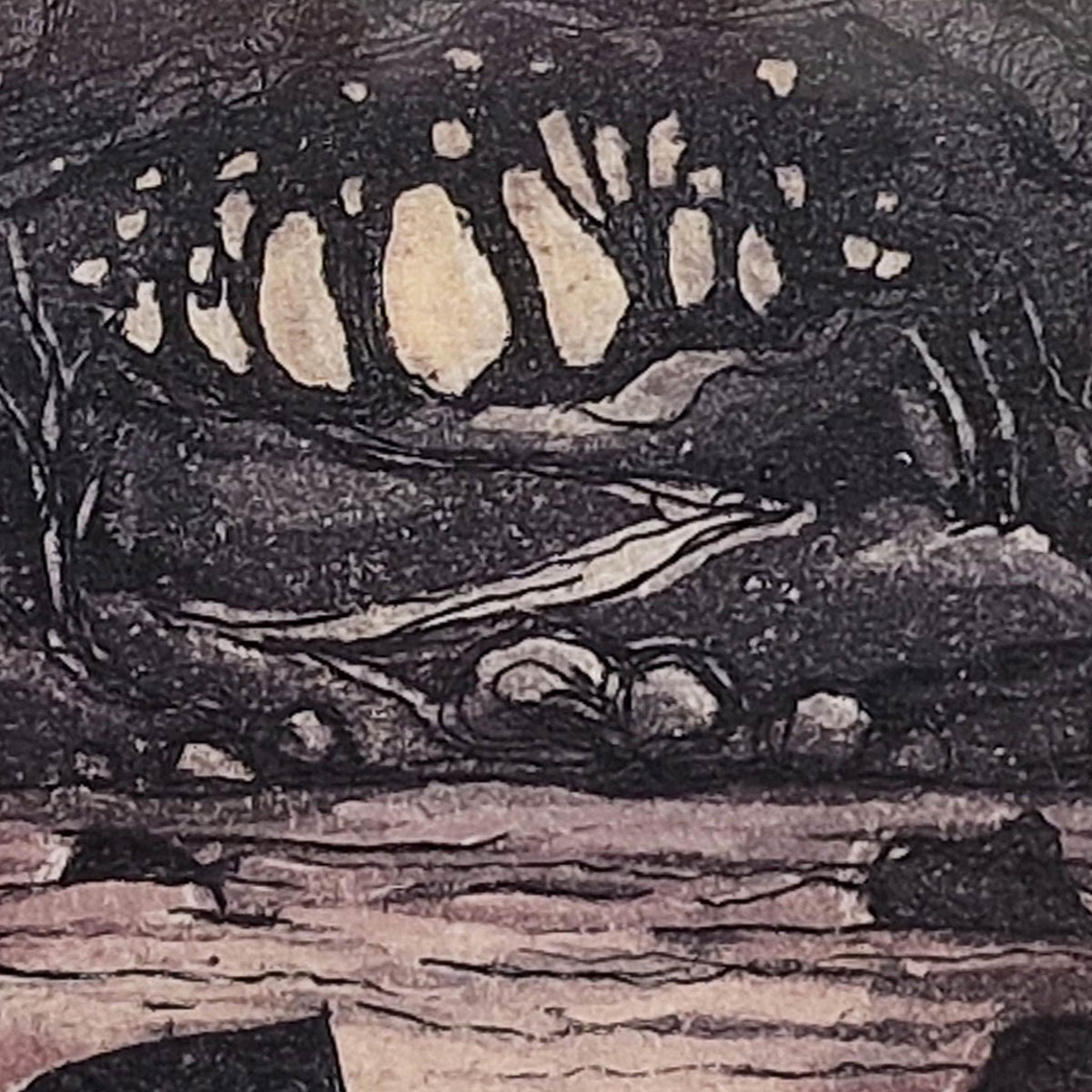 Crossing 21/25 | Aquatint Etching