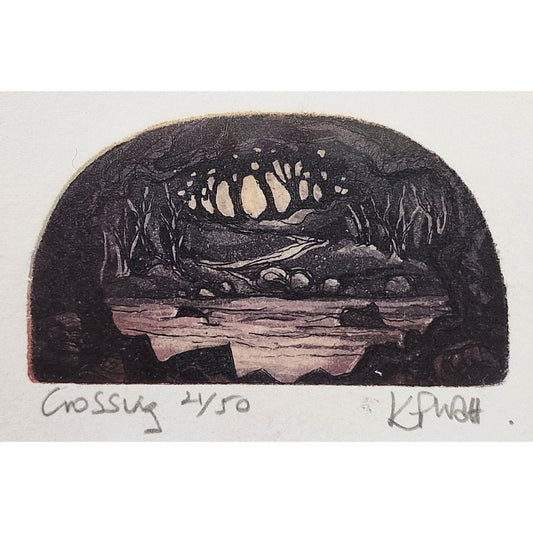 Crossing 21/25 | Aquatint Etching