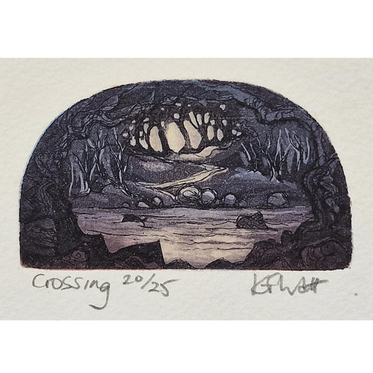 Crossing 20/25 | Aquatint Etching