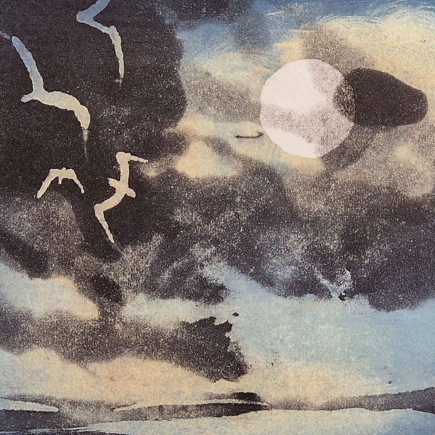 Dark Cloud, Lifting 3/50 | Aquatint Etching