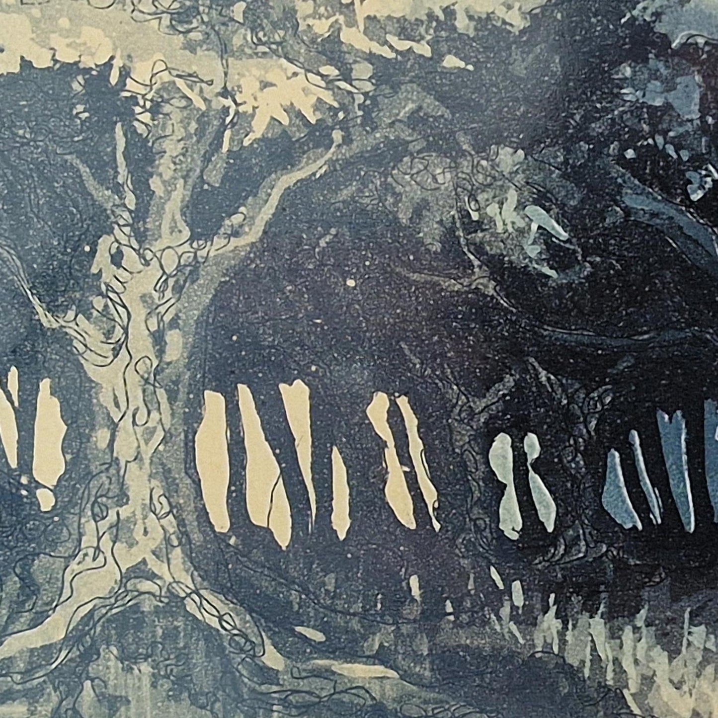 Dark Woods Sunstruck 17/50 | Aquatint Etching