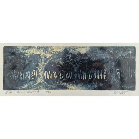 Dark Woods Sunstruck 17/50 | Aquatint Etching