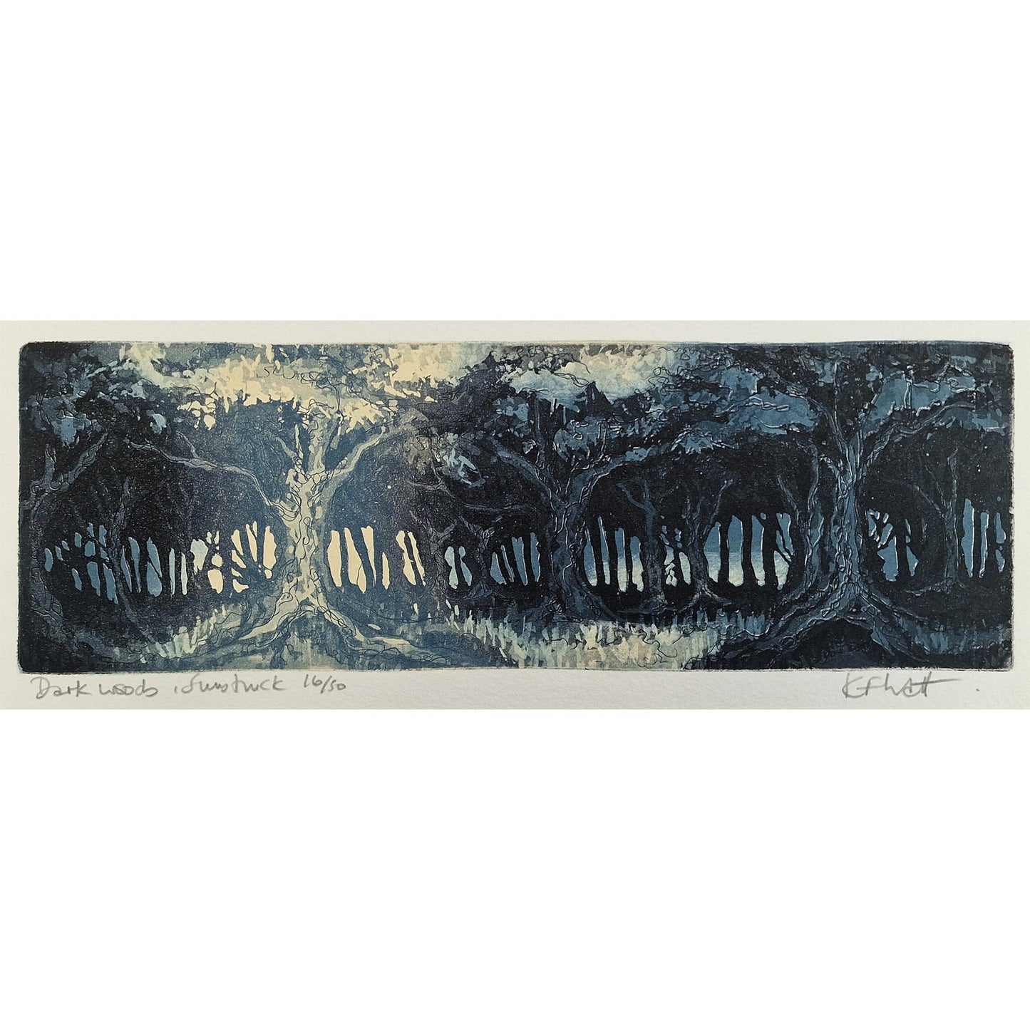 Dark Woods, Sunstruck 16/50 | Aquatint Etching