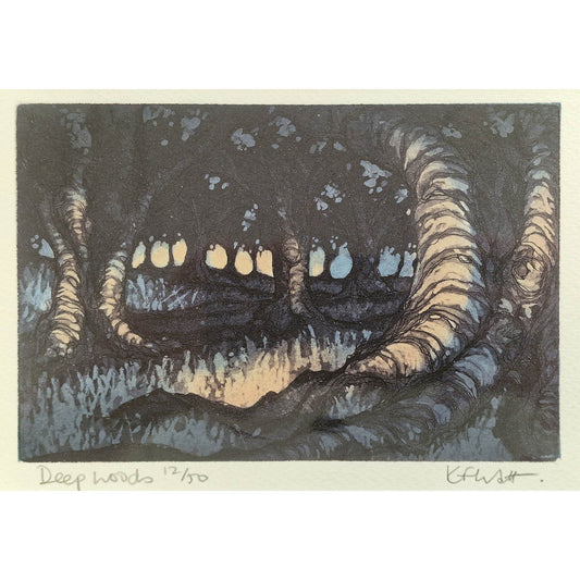 Deep Woods 12/50 | Aquatint Etching