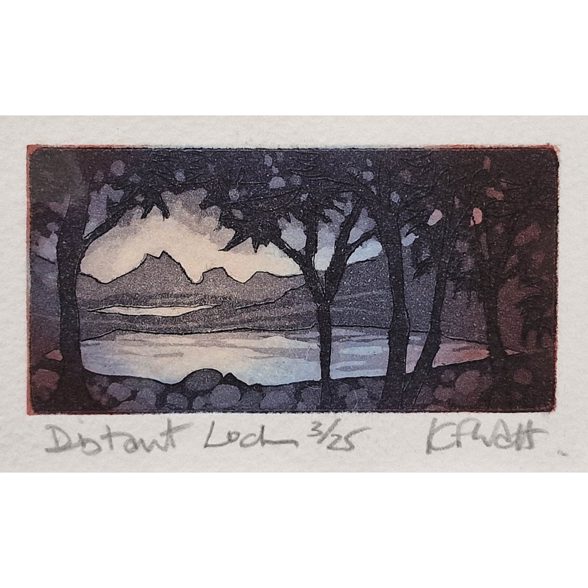 Distant Loch 3/25 | Aquatint Etching