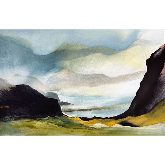 Down to the Bay | Watercolour